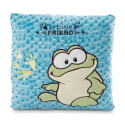 Quadratisches Kissen Frosch NICI Green