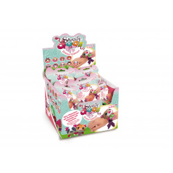 Sweetydoos Glitter Edition Miniplüschtiere zum Sammeln mit Armband in Überraschungsverpackung