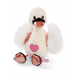 Kuscheltier Weißer Love Schwan NICI GREEN