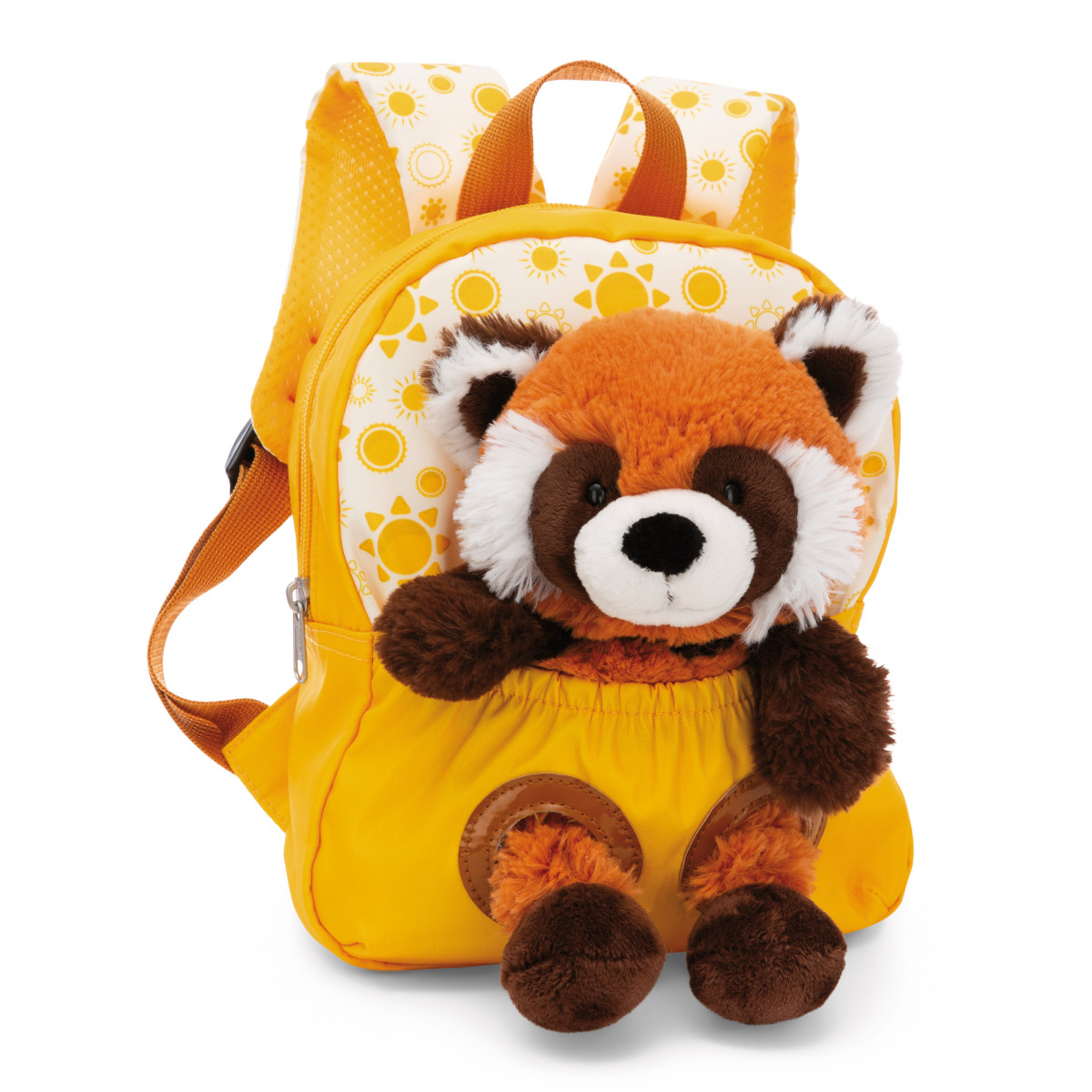 Rucksack mit Roter Panda Plüschtier