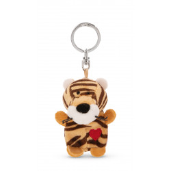 Schlüsselanhänger Tiger mit Herz