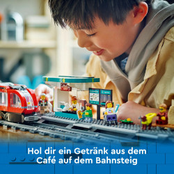 LEGO® City 60423 Straßenbahn mit Haltestelle
