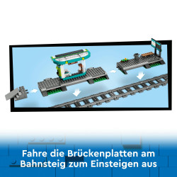 LEGO® City 60423 Straßenbahn mit Haltestelle