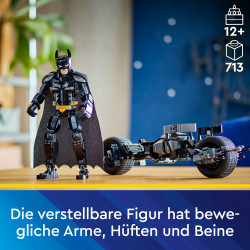 LEGO® DC Comics Super Heroes 76273 Batman™ Baufigur mit dem Batpod