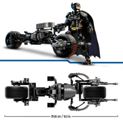 LEGO® DC Comics Super Heroes 76273 Batman™ Baufigur mit dem Batpod