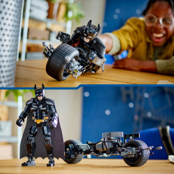 LEGO® DC Comics Super Heroes 76273 Batman™ Baufigur mit dem Batpod