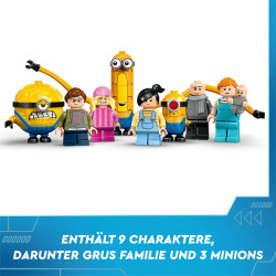 LEGO Despicable Me 75583 Familienvilla von Gru und den Minions