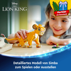 LEGO® Disney Classic 43243 Simba, das Löwenjunge des Königs