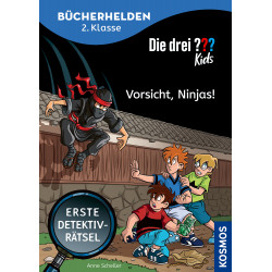 Die drei ??? Kids Bücherhelden 2. Klasse Vorsicht Ninjas!