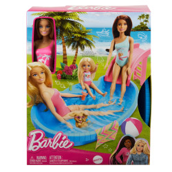 Pool mit Puppe