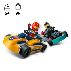 LEGO® City 60400 Go Ks mit Rennfahrern