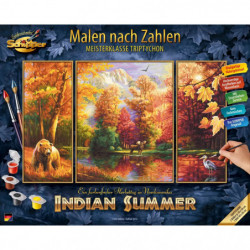 Malen nach Zahlen   Indian Summer (Triptychon)