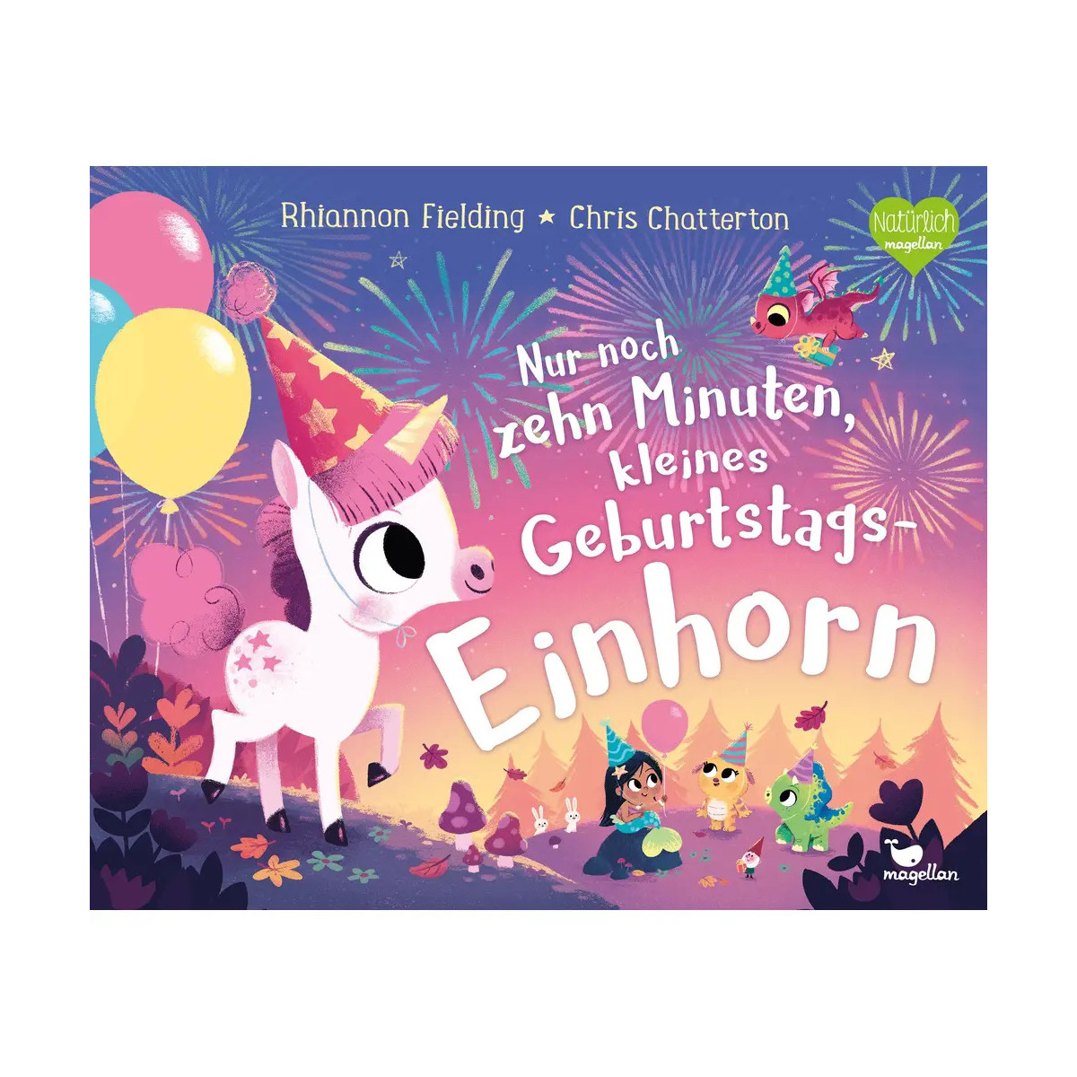 Nur noch zehn Minuten, kleines Geburtstagseinhorn