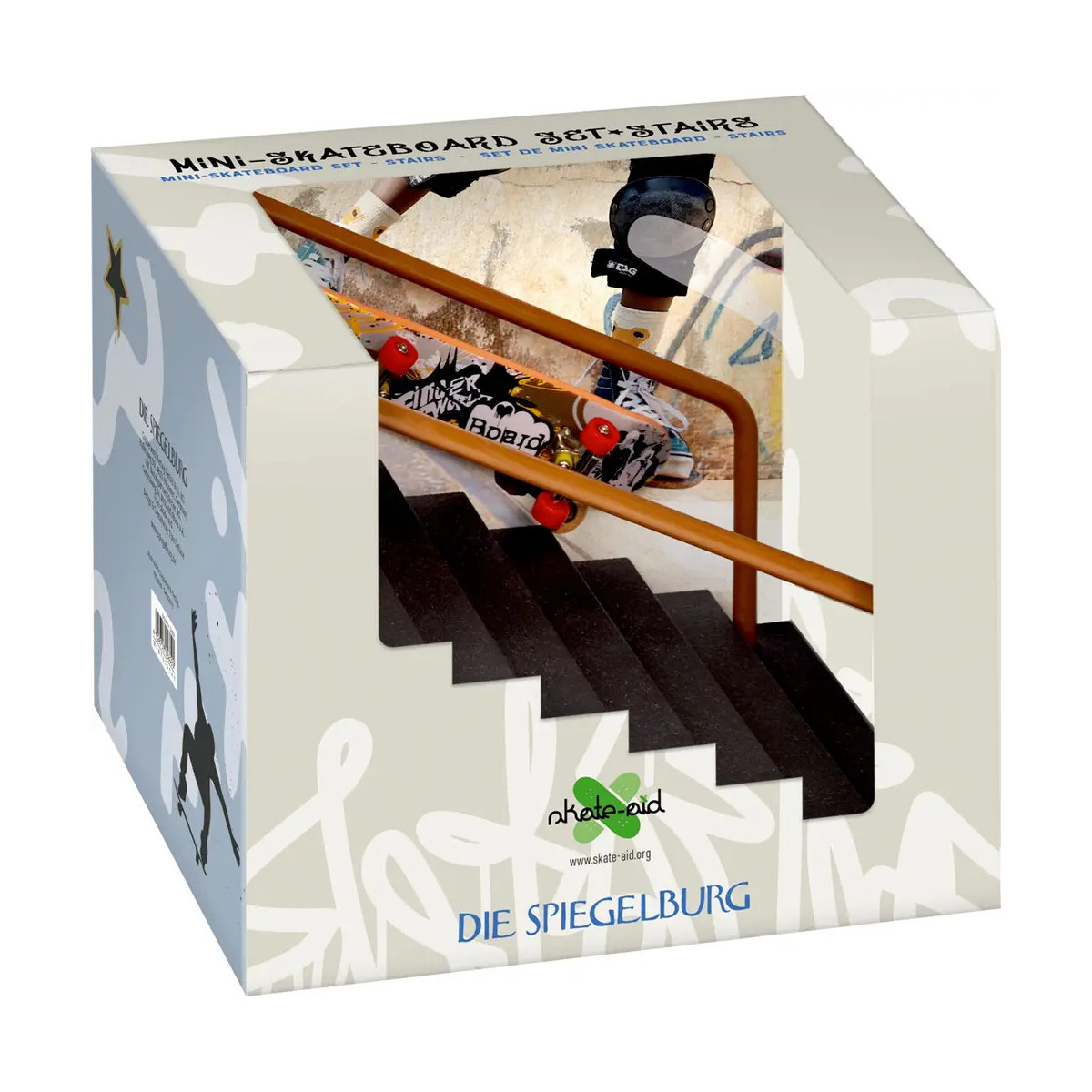 Mini Skateboard Set Stairs   skate aid