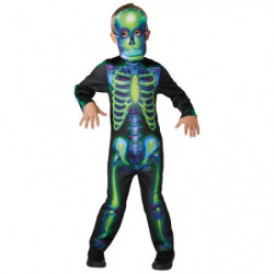 Kostüm Neon Skeleton M