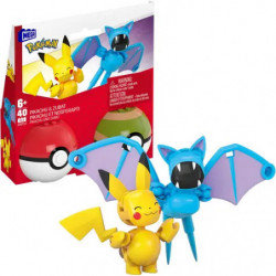 MEGA Pokémon POKÉ BALL COLL. (COLL. OF 3)   PIKACHU AND ZUBAT (OS)