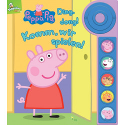 Peppa Pig   Ding Dong! Komm, wir spielen! , Kinderbuch ab 18 Monaten