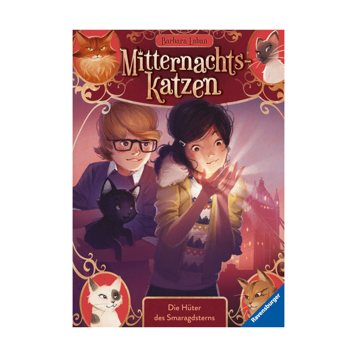 Ravenburger 40864 Mitternachtskatzen, Band 2: Die Hüter des Smaragdsterns Erzähl