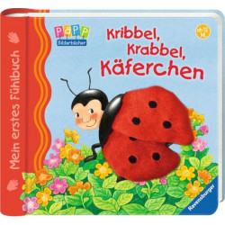 Ravenburger 43295 Mein erstes Fühlbuch: Kribbel, krabbel, Käferchen Pappbilderbu
