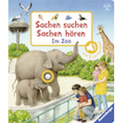 Ravenburger 43803 Sachen suchen, Sachen hören: Im Zoo Pappbilderbuch über 10 Eur