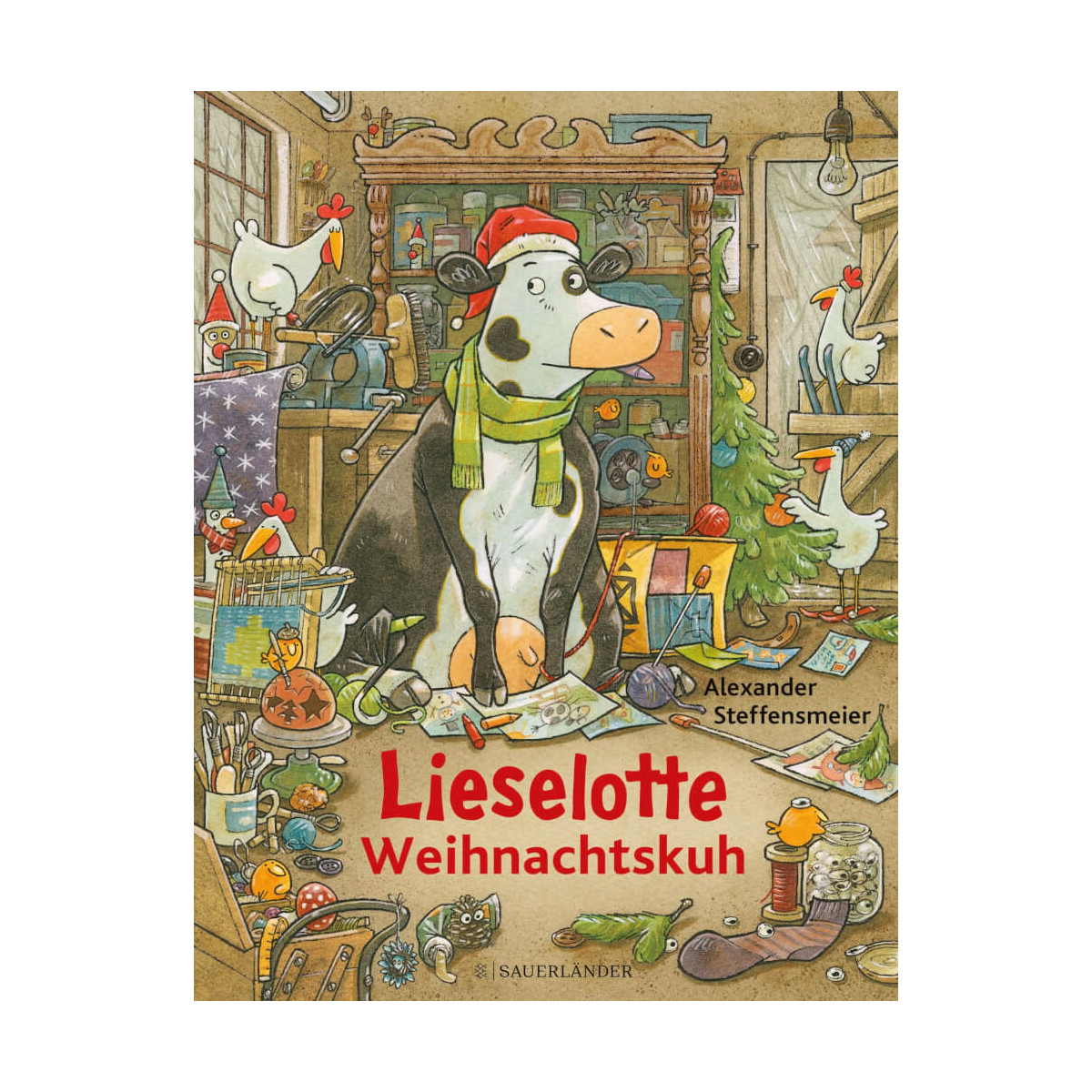 Lieselotte Weihnachtskuh
