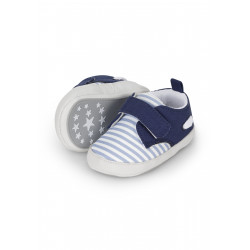 Babyschuh Streifen Krabbelschu