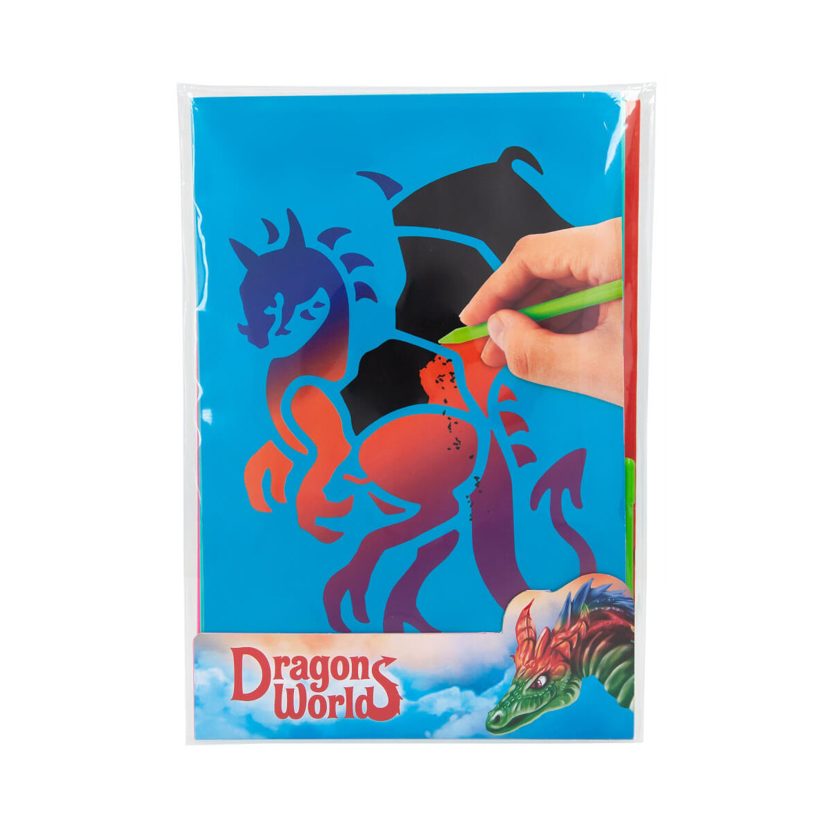 Dino World Magic Scratch Karten DRAGON