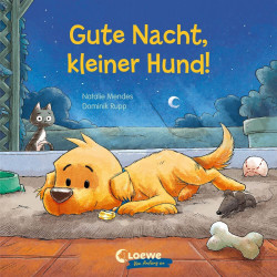 Gute Nacht, kleiner Hund!