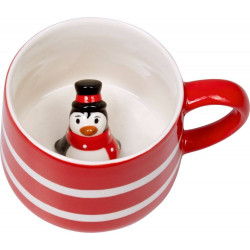 Porzellan Tasse Fröhliche Weihnachten!, sortiert