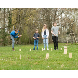 Outdoor active Schwedenschach Kubb 21 teilig