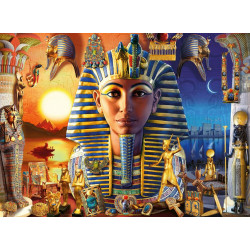 Ravensburger Kinderpuzzle 12953 Im Alten Ägypten Pharao Puzzle für Kinder ab 9 Jahren, mit 300 T