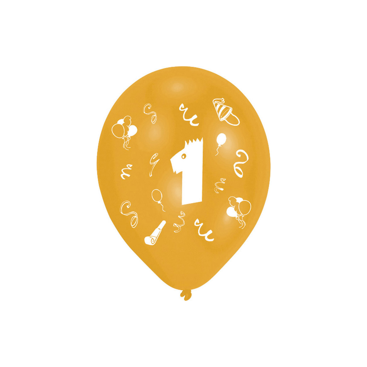 Zahlenballons 1