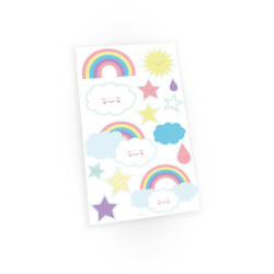 Tattoos Rainbow & Cloud