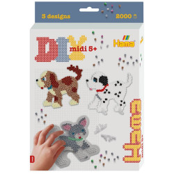Hama® Bügelperlen kleine Geschenkpackung Hund und Katze