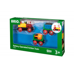 BRIO 63331900 Zug mit Batterielok