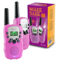 X4 TECH Walkie Talkie 2er Set pink
