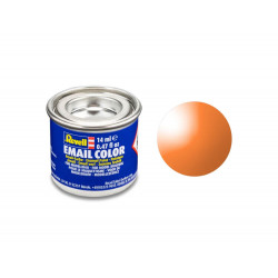 orange, klar 14 ml Dose, Revell Modellbau Farbe auf Kunstharzbasis