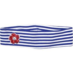 Haarband Jersey rosa blau