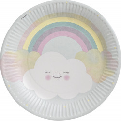 8 Teller Rainbow & Cloud 23c