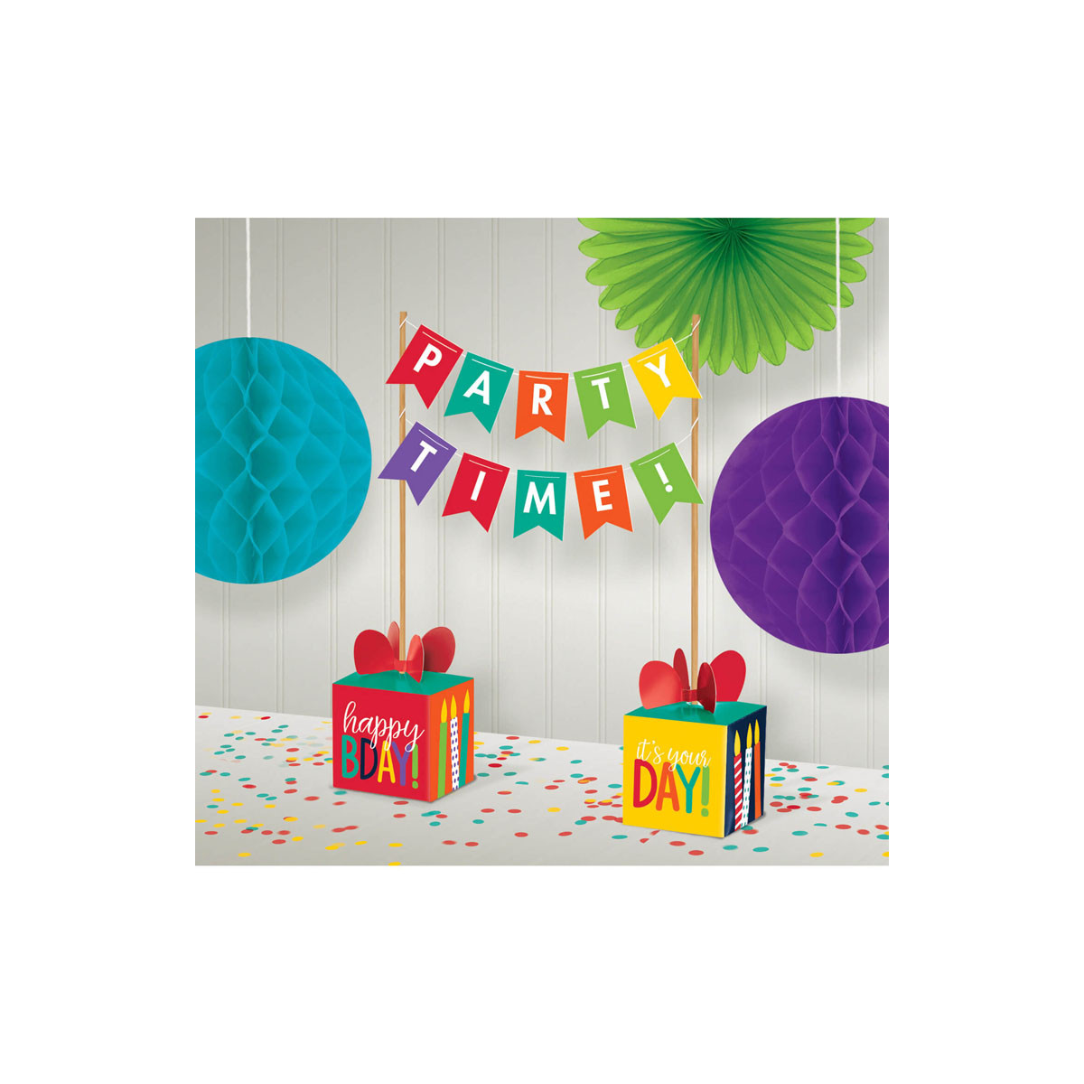 Happy Birthday Tischdeko