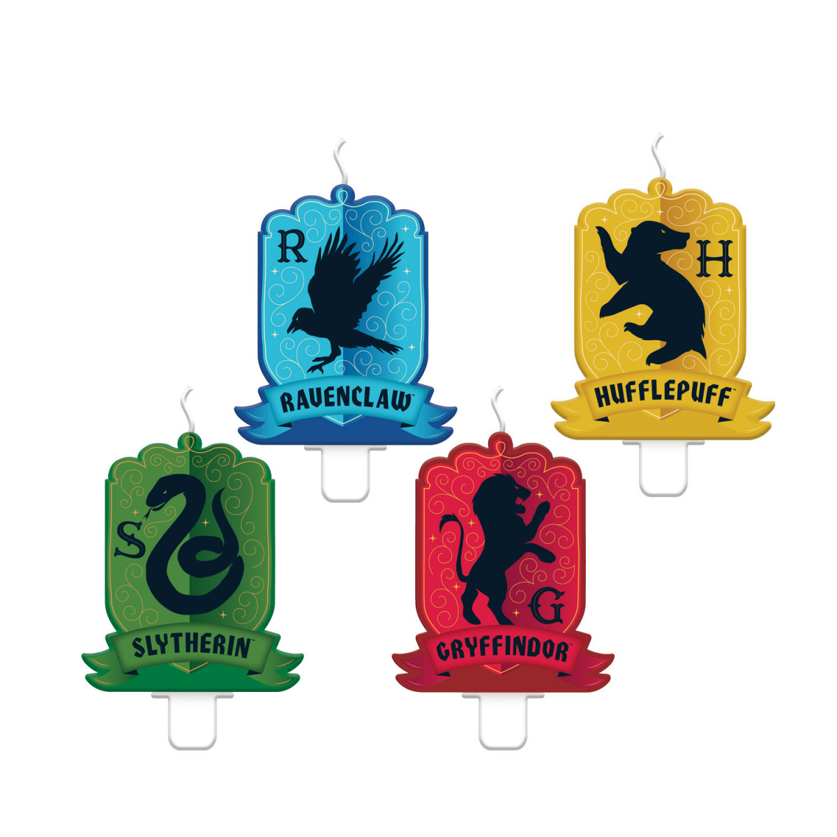 4 Figurenkerzen Harry Potter