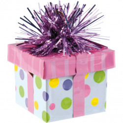 Ballongewicht Geschenk Pink