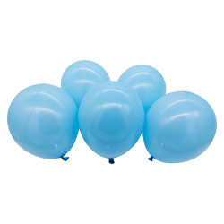 5 B90 LED Balloons Blue