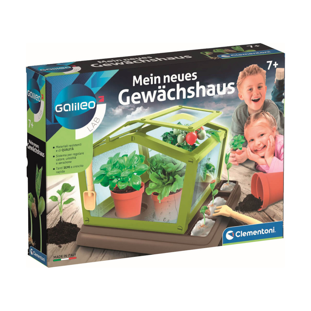Mein neues Gewächshaus