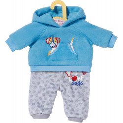 Dolly Moda Sport Outfit Blau 43cm