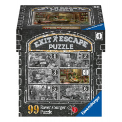 Ravensburger EXIT Puzzle 16880   Im Gutshaus Weinkeller – 99 Teile Puzzle für Erwachsene und Kinder