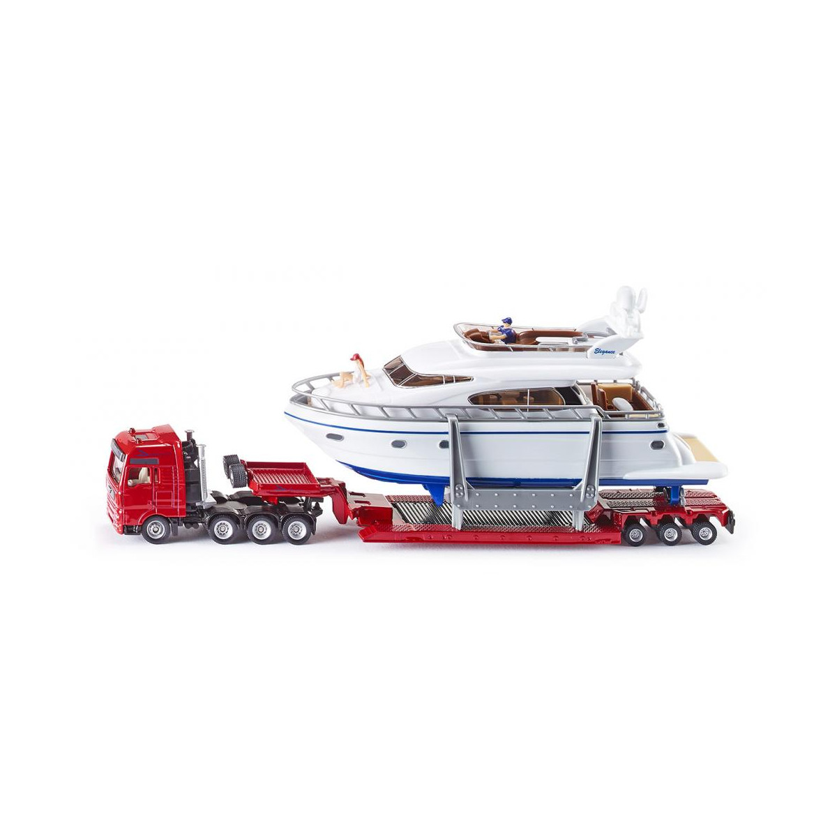 SIKU 1849 Schwertransport mit Yacht 1:87