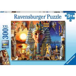 Ravensburger Kinderpuzzle 12953 Im Alten Ägypten Pharao Puzzle für Kinder ab 9 Jahren, mit 300 T