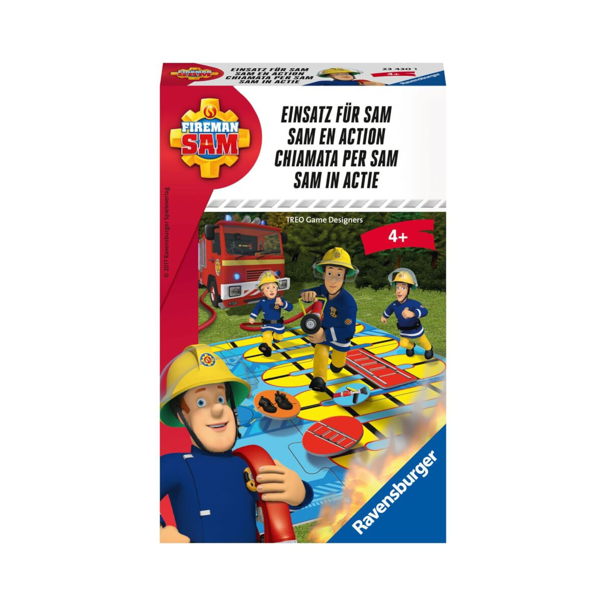 Ravensburger 23430 Feuerwehrmann Sam Einsatz für Sam Mitbringspiele Mitbringspiele