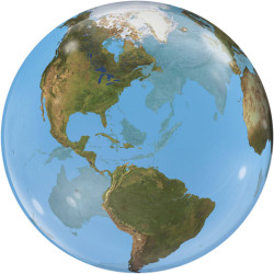 Folienballon Planet Erde